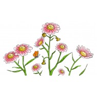 Sticker decorativ, Musatel, 150 cm, 398STK-3