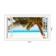 Sticker decorativ, Ocean 3D, 85 cm, 166STK