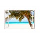 Sticker decorativ, Ocean 3D, 85 cm, 166STK