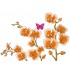 Sticker decorativ, Orhideie, 150 cm, 399STK-2