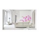 Sticker decorativ, Orhideie, 150 cm, 399STK-4