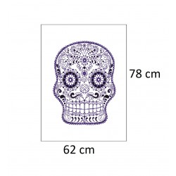 Sticker decorativ, Skull, 78 cm, 216STK-1