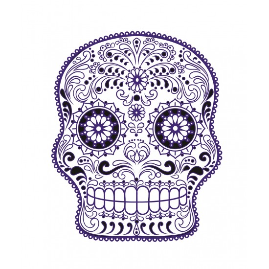 Sticker decorativ, Skull, 78 cm, 216STK-1