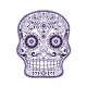 Sticker decorativ, Skull, 78 cm, 216STK-1