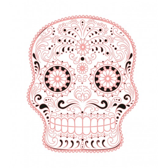 Sticker decorativ, Skull, 78 cm, 216STK-10