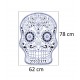 Sticker decorativ, Skull, 78 cm, 216STK-14