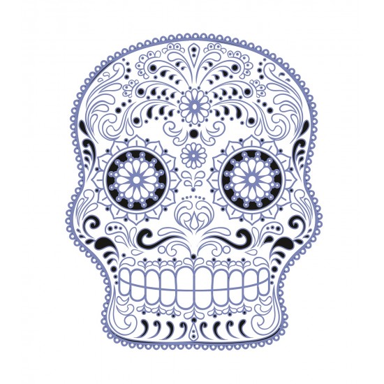 Sticker decorativ, Skull, 78 cm, 216STK-14
