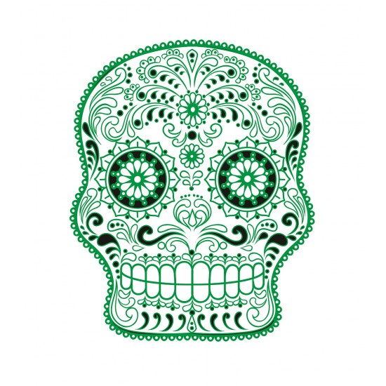 Sticker decorativ, Skull, 78 cm, 216STK-3 Sticker decorativ, Skull, 78 cm, 216STK-3