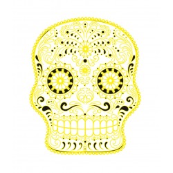 Sticker decorativ, Skull, 78 cm, 216STK-4