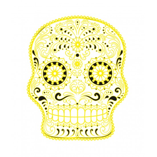 Sticker decorativ, Skull, 78 cm, 216STK-4