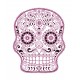 Sticker decorativ, Skull, 78 cm, 216STK-8
