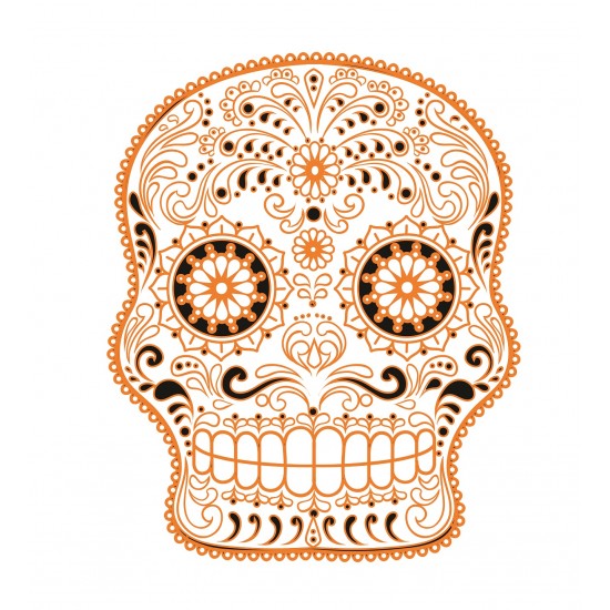 Sticker decorativ, Skull, 78 cm, 216STK-9