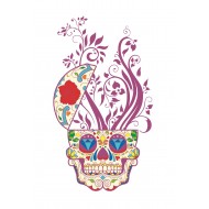 Sticker decorativ, Skull, 90 cm, 219STK-6