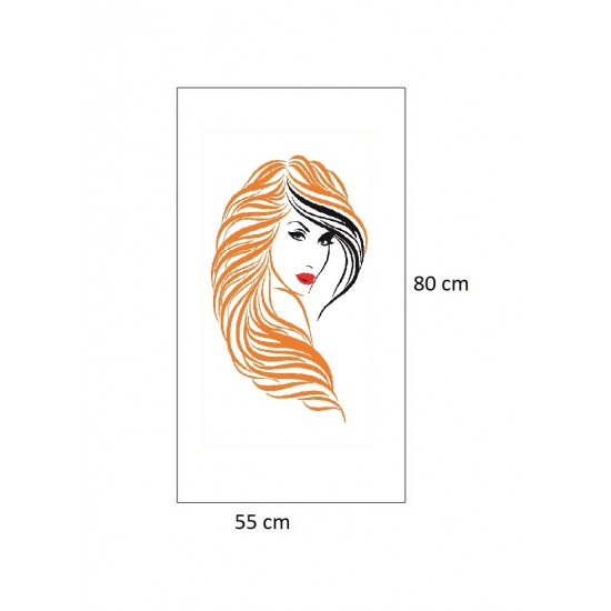 Sticker decorativ, Woman, 80 cm, 215STK-3