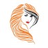 Sticker decorativ, Woman, 80 cm, 215STK-3
