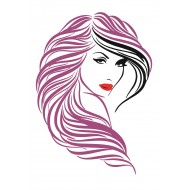 Sticker decorativ, Woman, 80 cm, 215STK-4