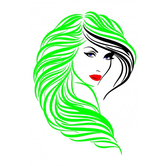Sticker decorativ, Woman, 80 cm, 215STK-6