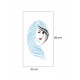 Sticker decorativ, Woman, 80 cm, 215STK-7