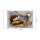 Sticker decorativ cu Dinozauri, 85 cm, 231STK