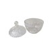 Bomboniera sticla, Transaprent, 15 cm, TG014 Bomboniera sticla, Transaprent, 15 cm, TG014