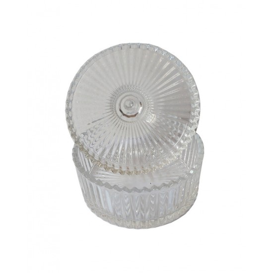 Bomboniera sticla, Transaprent, 16  cm, TG010