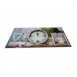Ceas decorativ de perete, Love, 59 cm, DO12-2