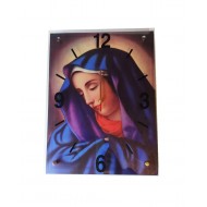 Ceas decorativ de perete, Maica Domnului Fecioara Maria, 40 cm, DO13-1