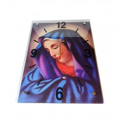 Ceas decorativ de perete, Maica Domnului Fecioara Maria, 40 cm, DO13-1