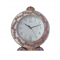 Ceas de perete cu pendul, Princess gold, 59 cm, RK35PND