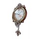 Ceas de perete cu pendul, Vintage cu trandafiri, 50 cm, 6753L1