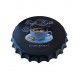 Ceas de perete in forma de capac de bere, Coffe latte, Metal, 40 cm,  540925X