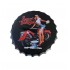 Ceas de perete in forma de capac de bere, Harley Davidson, Metal, 40 cm,  540926X