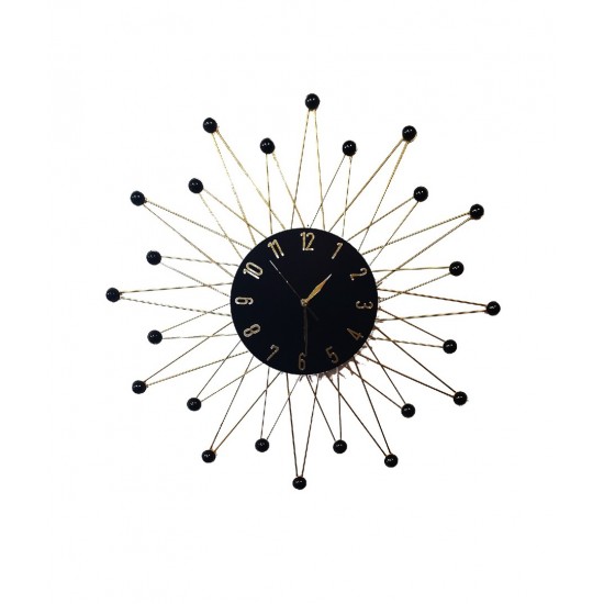 Ceas de perete silentios, Soare, 50 cm,  W5269