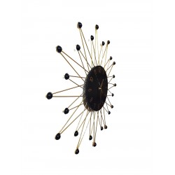 Ceas de perete silentios, Soare, 50 cm,  W5269