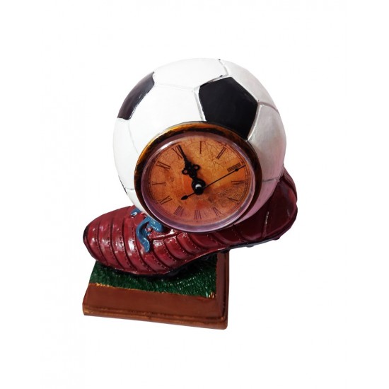 Ceas in forma de minge cu gheata de fotbal, 23 cm, 685XD