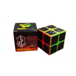Cub Magic 2x2x2 Yumo Cube, stickere fibra de carbon, 191CUB-1