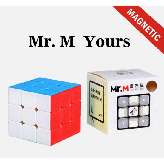 Cub Magic 3x3x3 ShengShou Magnetic Mr. M  stickerless, 140CUB-1