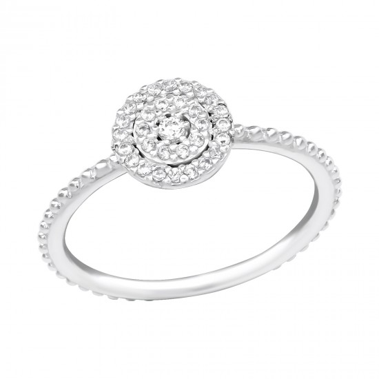 Inel argint, Stralucitor cu cristale din Zirconiu White, Marimea 55, A4S39252 Inel argint, Stralucitor cu cristale din Zirconiu White, Marimea 55, A4S39252