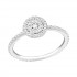 Inel argint,  Stralucitor cu cristale din Zirconiu White, Marimea 57, A4S39252