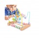 Joc educativ, circuit cu bile si numere, 148BZ