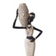 Ornament decorativ, Africana, Alb, 28 cm, XC222321 Ornament decorativ, Africana, Alb, 28 cm, XC222321