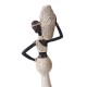 Ornament decorativ, Africana, Alb, 28 cm, XC222321 Ornament decorativ, Africana, Alb, 28 cm, XC222321