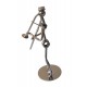 Ornament decorativ, Muzicant din metal, Nergu, 13 cm, 356XD-2