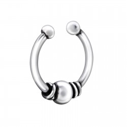 Piercing  nas din Argint, Bali, Silver A4S28382