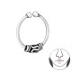 Piercing  nas din Argint, Bali, Silver, A4S31997 
