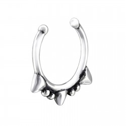 Piercing  nas din Argint, Coroana, Silver A4S28389