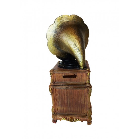 Pusculita in forma de Gramofon, 29 cm, Maro, KE052A