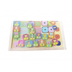 Puzzle magnetic, Cat este ceasul, 171BZ