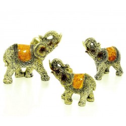 Set decorativ 3 elefanti