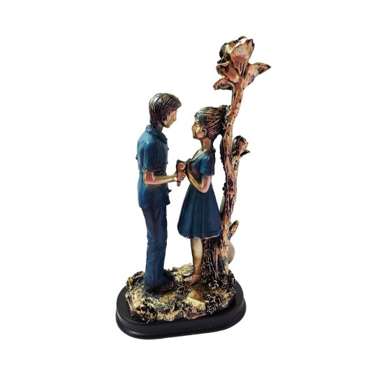 Statueta, Cuplu indragostiti, 22 cm, CS20X